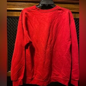 Athletic Works Men's Red Crewneck Sweatshirt size Large